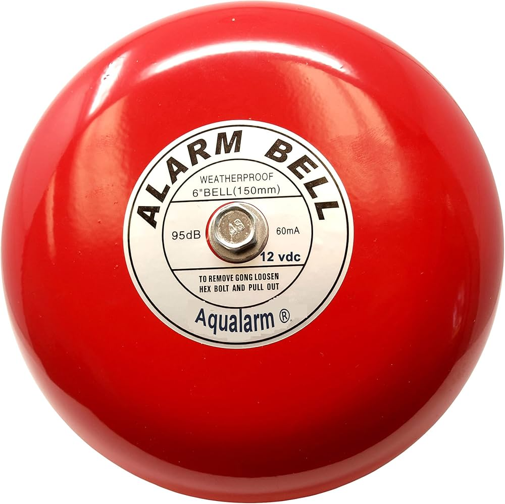 8" FIRE ALARM BELL