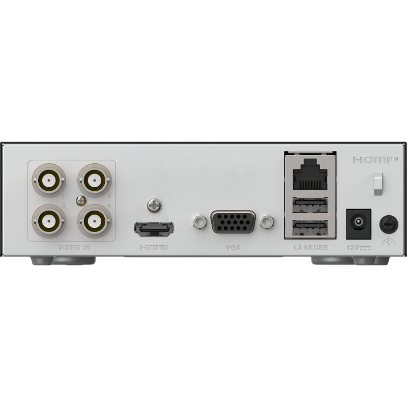 4-ch 1080p Lite 1U H.265 eSSD DVR